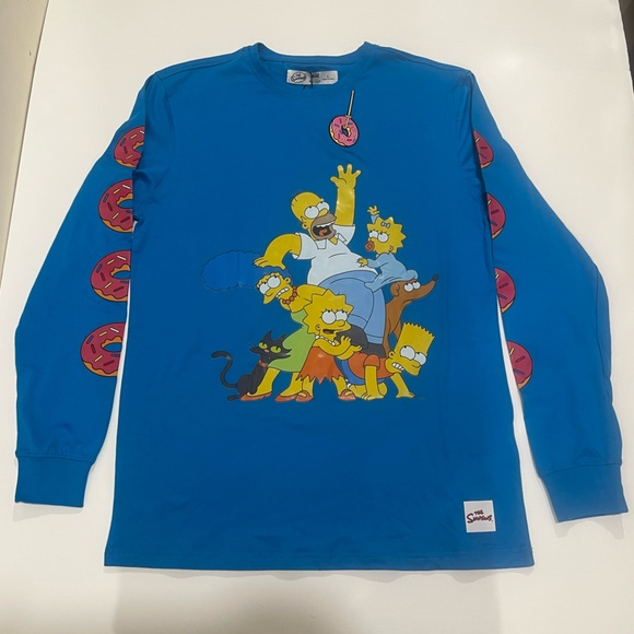 20th Television, The Simpsons, Long Sleeve Shirt - Picture 1 of 8